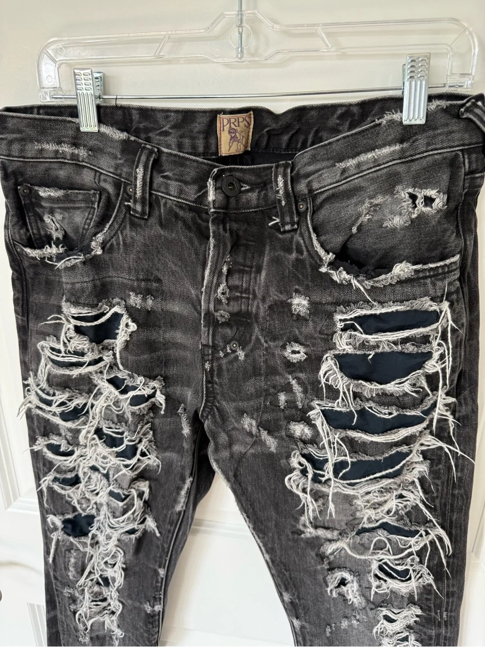 PRPS Distressed Demon Fit Jeans Size 33